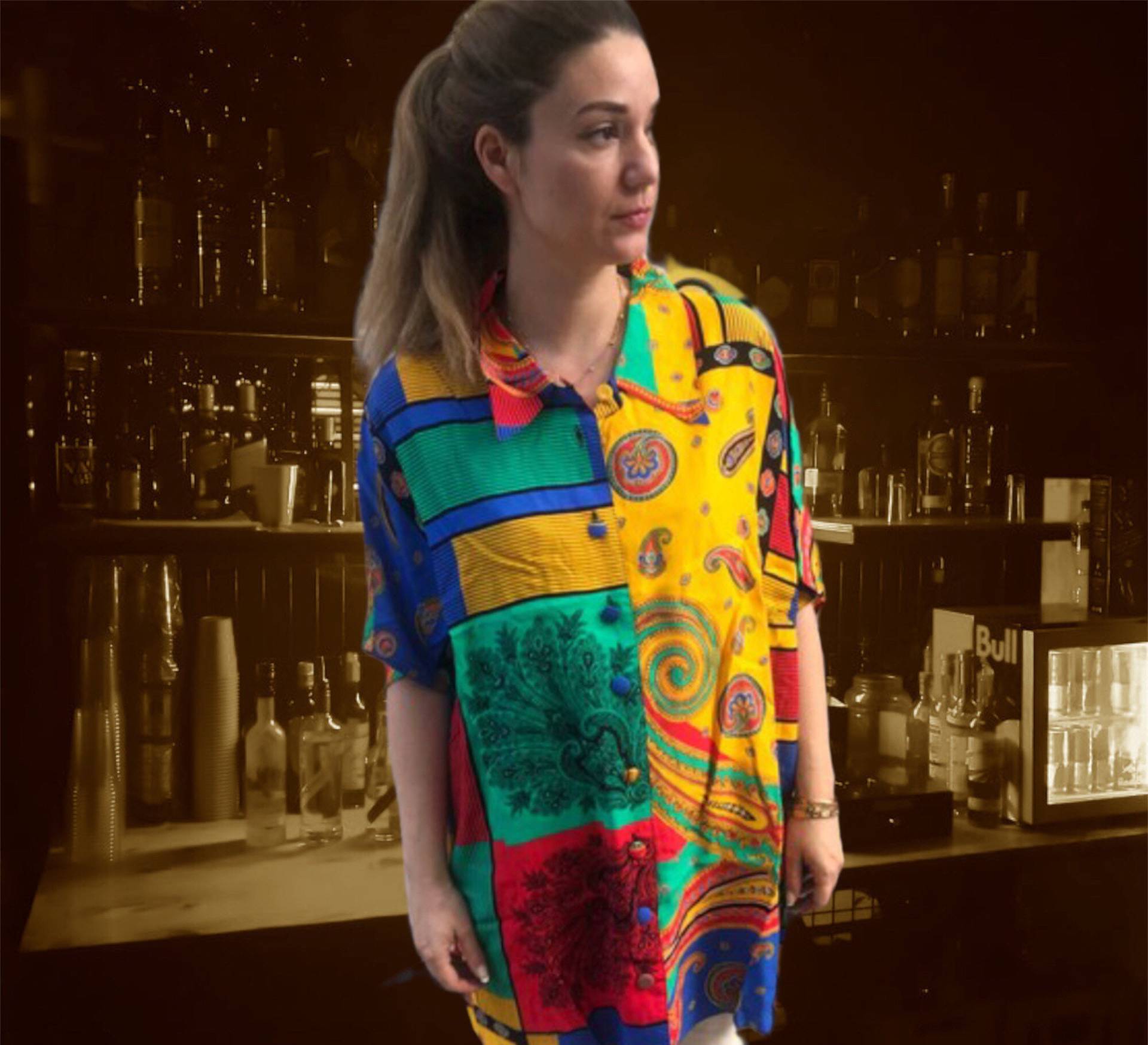 Vintage Hemd/Paisley Art Sirt 100 % Viskose Größe L Oversized Vintage Hemd/Paisley Art Sirt 100 % Viskose Größe L Oversized von Modelab