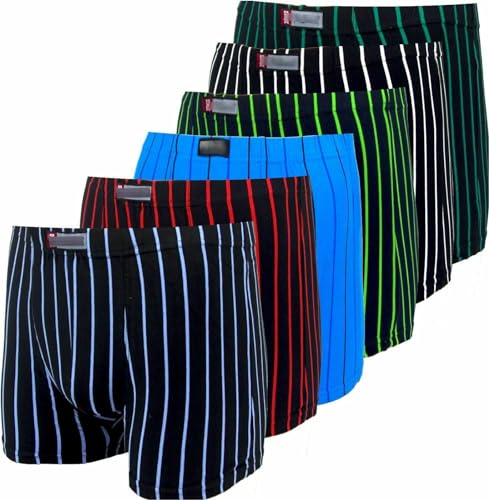 Moderei große Größe Pesail/FANNIFEN Herren Boxershorts Premium-Qualität in Multi Farben(4XL - 7XL) (5, 6XL) von Moderei