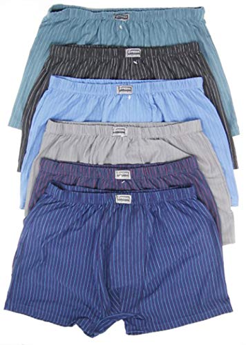 Moderei große Größe Pesail Herren Boxershorts Premium-Qualität in Multi Farben (Stück 12, 6XL) … von Moderei