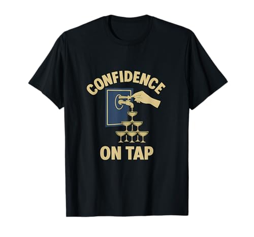 Confidence on Tap Girl Power Feministische Grafik T-Shirt Confidence on Tap Girl Power Feministische Grafik T-Shirt von Modern Aesthetic Design Studio