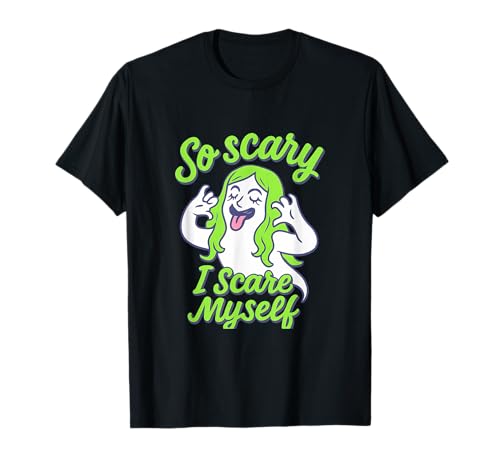 So gruselig, DASS ich Mir Angst Mache Ghost Girl Power T-Shirt So gruselig, DASS ich Mir Angst Mache Ghost Girl Power T-Shirt von Modern Aesthetic Design Studio