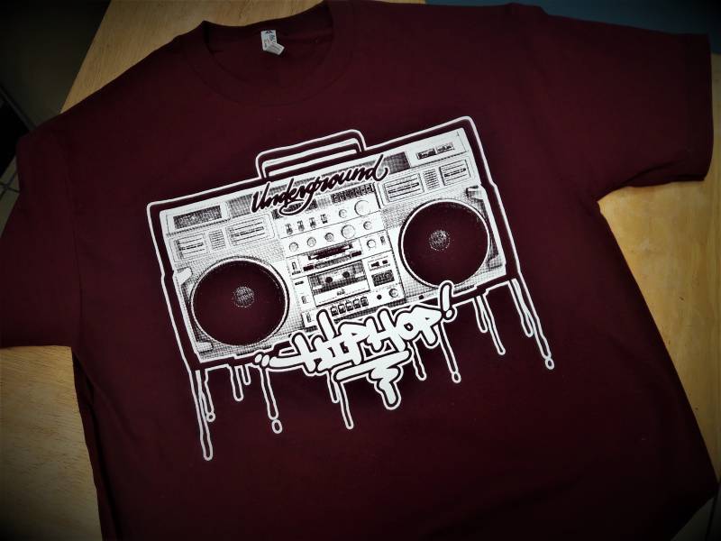 U-Bahn Hiphop Tshirt U-Bahn Hiphop Tshirt von ModernAcientInk