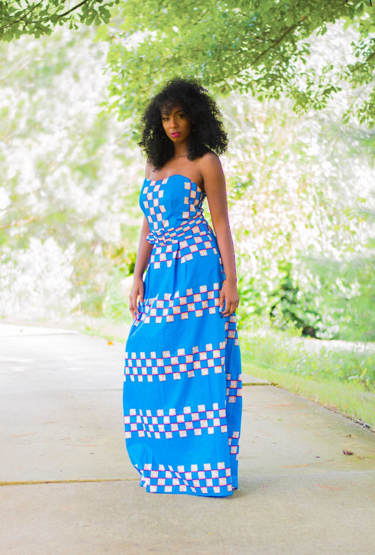 Ankara Maxi Kleid von ModernAfrica
