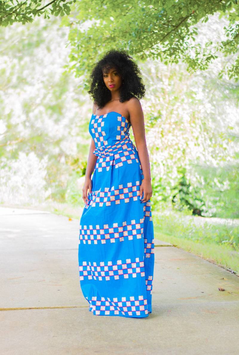 Ankara Maxi Kleid von ModernAfrica
