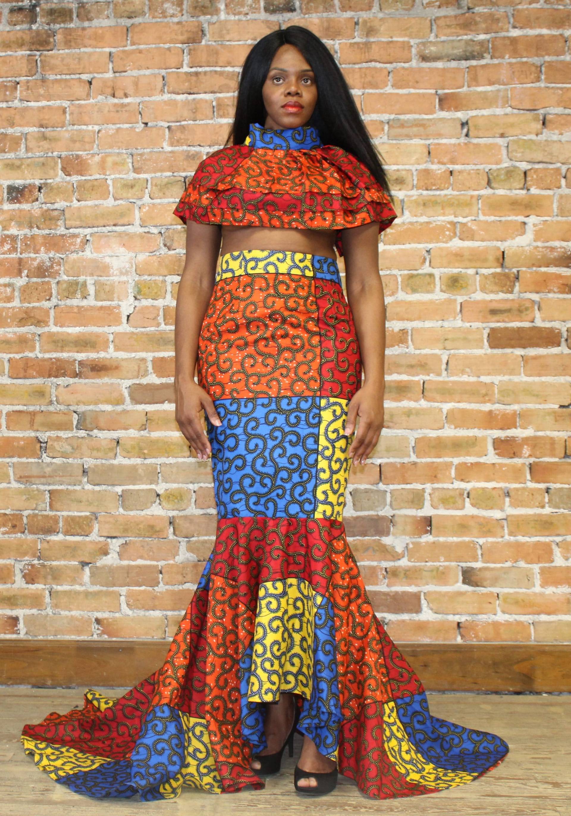 Ankara Zweiteiler Mermaid Rock von ModernAfrica