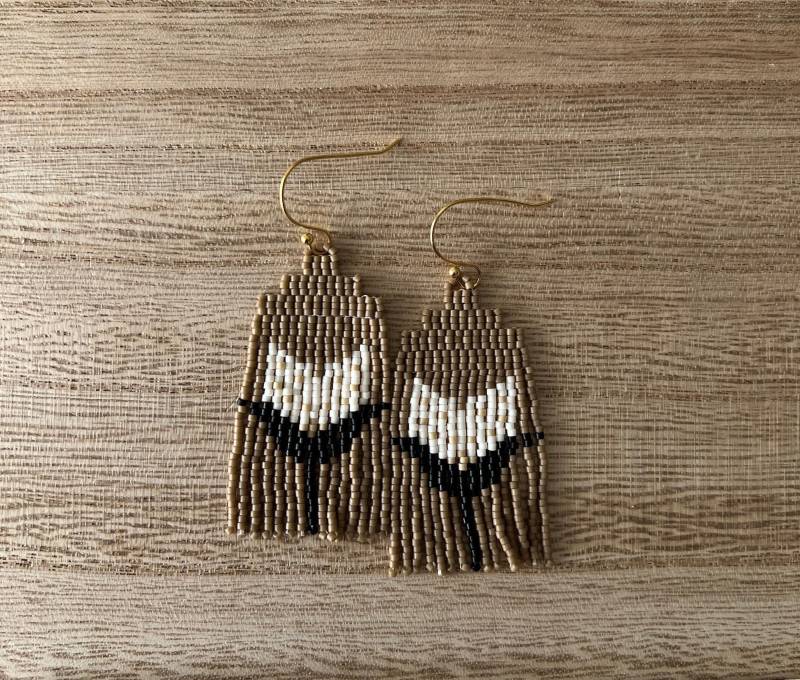 Die Ambrosia | Blumen Perlen Ohrringe von ModernCherokee