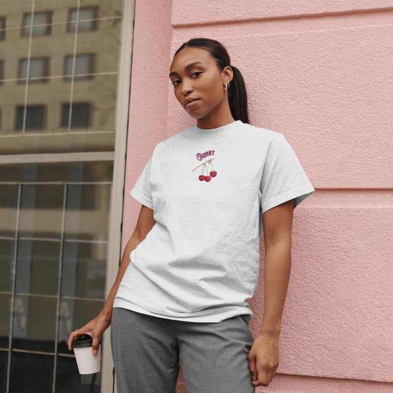 Cherry I T-Shirt - Organic Shirt Cherry I T-Shirt - Organic Shirt von ModernInkWear