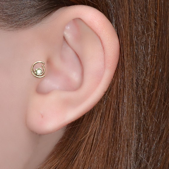 2mm Klar Cz Tragus Bolzen - Gold Nasenpiercing Knorpel Ring Nasenschraube Helix Nasenstecker Ohrring 20G 2mm Klar Cz Tragus Bolzen - Gold Nasenpiercing Knorpel Ring Nasenschraube Helix Nasenstecker Ohrring 20G von ModernJewelBoutique