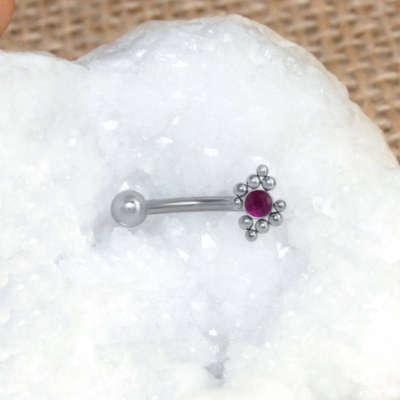 Augenbrauen Piercing Schmuck - Chirurgenstahl Augenbraue Curved Barbell Ring Knorpel Ohrring Körper Augenbrauen Piercing Schmuck - Chirurgenstahl Augenbraue Curved Barbell Ring Knorpel Ohrring Körper von ModernJewelBoutique