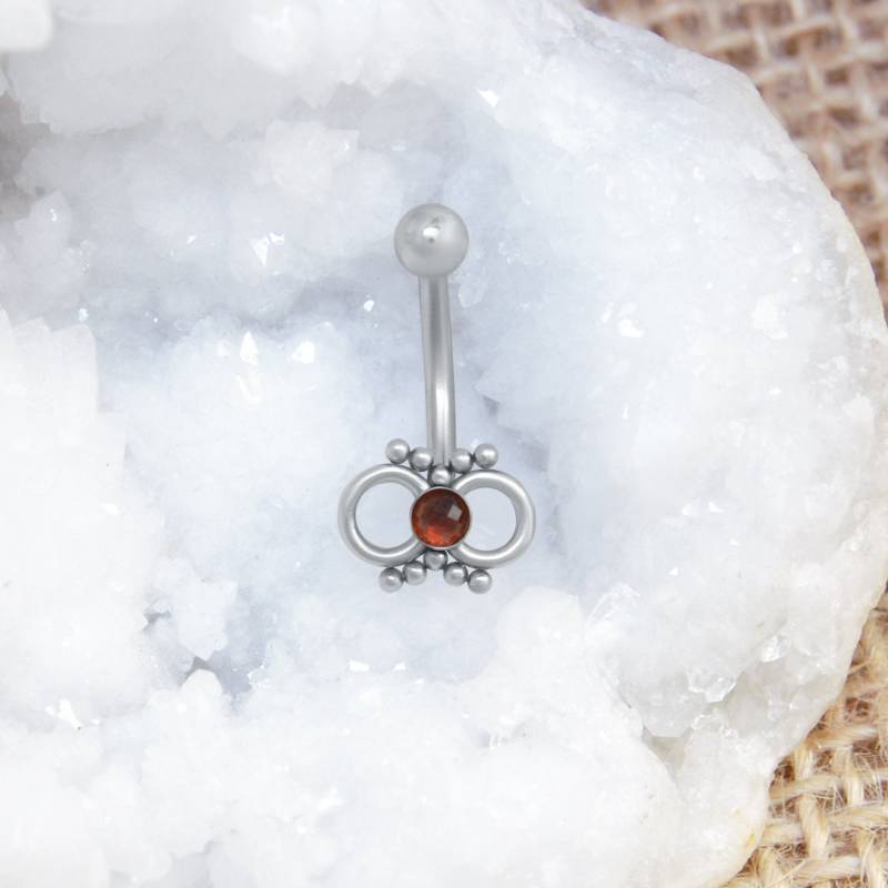 Chirurgenstahl Augenbrauen Schmuck - Turm Ohrring Augenbraue Gebogen Barbell Granat Knorpel Banana Chirurgenstahl Augenbrauen Schmuck - Turm Ohrring Augenbraue Gebogen Barbell Granat Knorpel Banana von ModernJewelBoutique