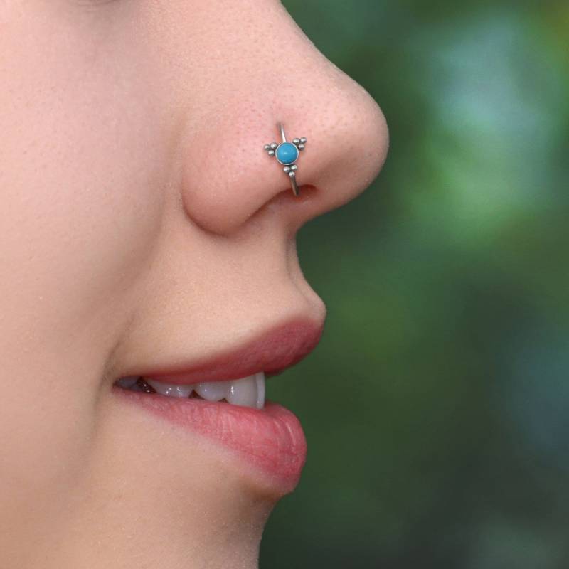 Chirurgenstahl Nasenpiercing Schmuck - Nase Hoop Ring Ohrring Nasenloch Piercing Nahtloser Body Chirurgenstahl Nasenpiercing Schmuck - Nase Hoop Ring Ohrring Nasenloch Piercing Nahtloser Body von ModernJewelBoutique