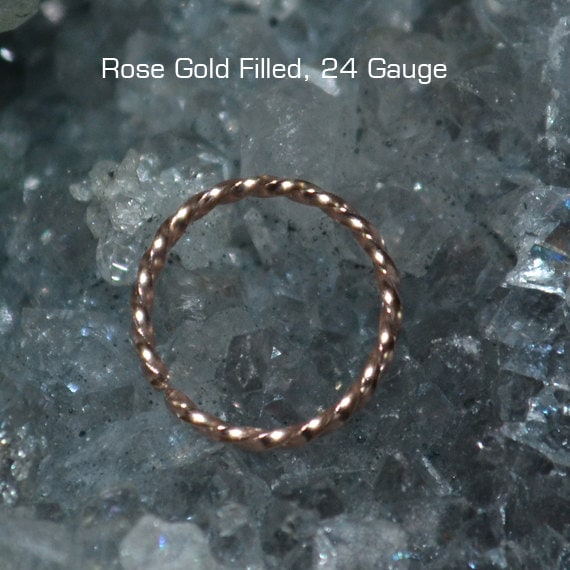 Gold Nasenring Hoop - Nasenstecker Tragus Ohrring Knorpel Daith 24G Rook Septum Schmuck Conch Piercing Gold Nasenring Hoop - Nasenstecker Tragus Ohrring Knorpel Daith 24G Rook Septum Schmuck Conch Piercing von ModernJewelBoutique