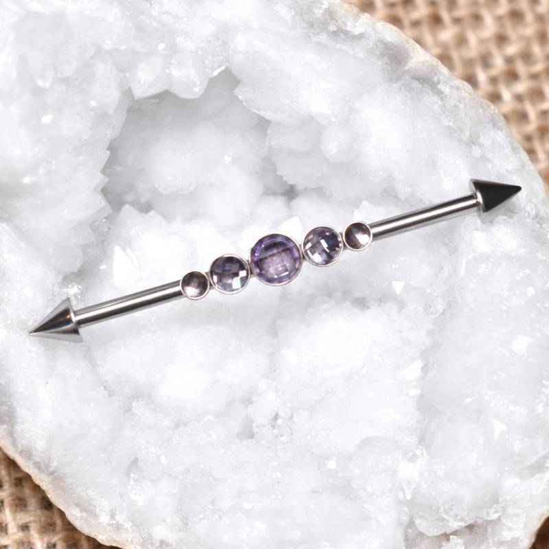 Industrieller Barbell Chirurgenstahl, Industrie-Piercing, Gerüstschmuck, Oberohrring, 14G Barbell, Stahl Bar Piercing Industrieller Barbell Chirurgenstahl, Industrie-Piercing, Gerüstschmuck, Oberohrring, 14G Barbell, Stahl Bar Piercing von ModernJewelBoutique