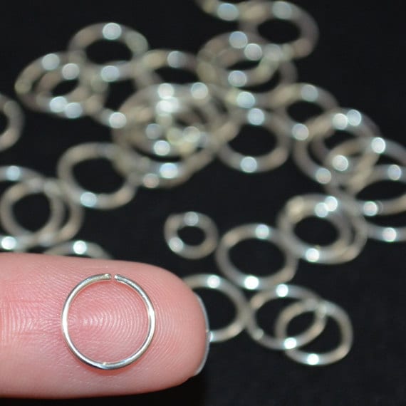 Nasenring 22G - Aus Silber Tragus-Ring Vorwärts-Helix-Ohrring Knorpel-Ohrring Rook-Schmuck Daith-Schmuck Conch-Ohrring Nasenring 22G - Aus Silber Tragus-Ring Vorwärts-Helix-Ohrring Knorpel-Ohrring Rook-Schmuck Daith-Schmuck Conch-Ohrring von ModernJewelBoutique
