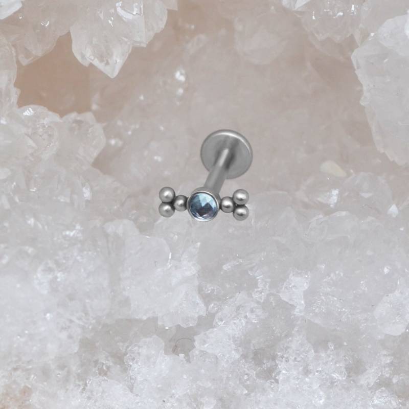 Tragus Stud - Knorpelohrring Chirurgenstahl Helix Labret Mit Cz Stein Innengefädelter Bolzen Für Conch Piercing Tragus Stud - Knorpelohrring Chirurgenstahl Helix Labret Mit Cz Stein Innengefädelter Bolzen Für Conch Piercing von ModernJewelBoutique