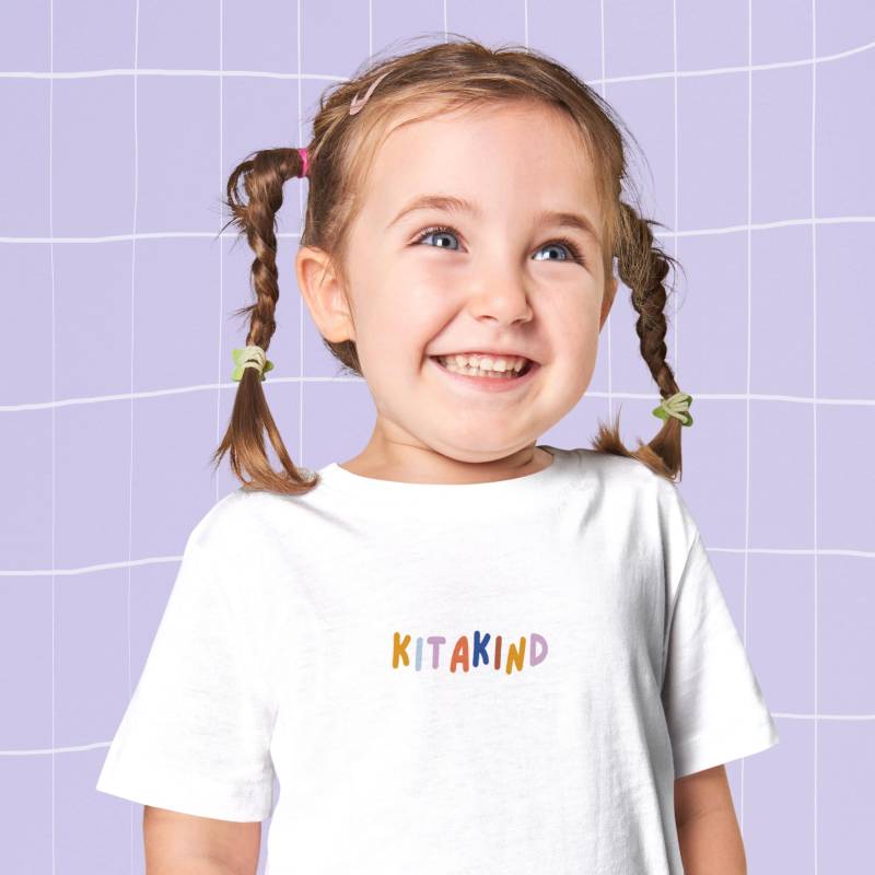 Bügelbild "Kitakind" - Hurra Auf Geht's in Die Kita von ModernKidsArtShop