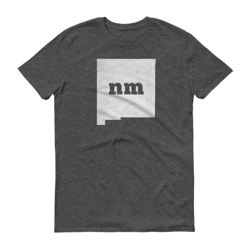 New Mexico T-Shirt Nm State Pride Map T-Shirt von ModernMapArt