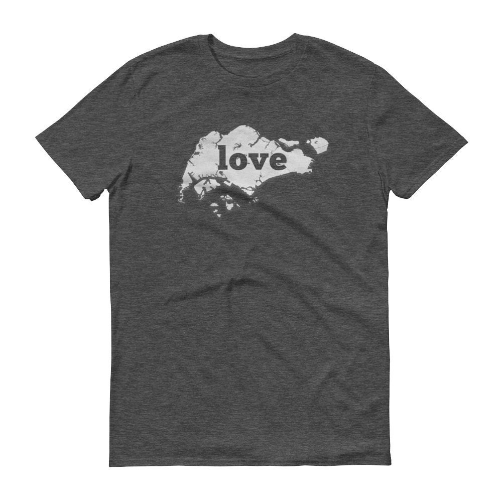 Singapur, Karte Shirt, Liebe Hemd, Tshirt, Singapur T Karte, Geschenke von ModernMapArt