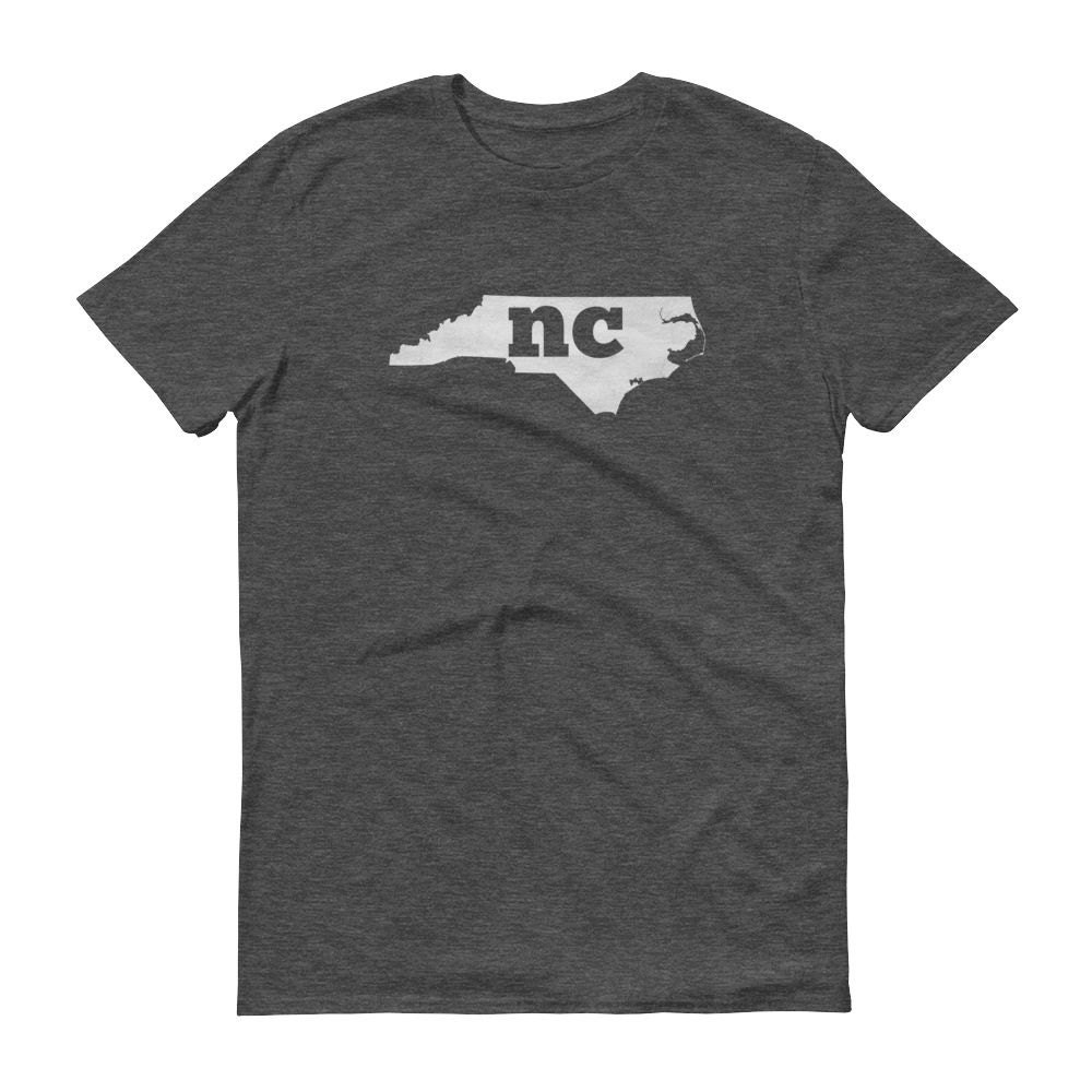 T-Shirt North Carolina Pride T-Shirt von ModernMapArt