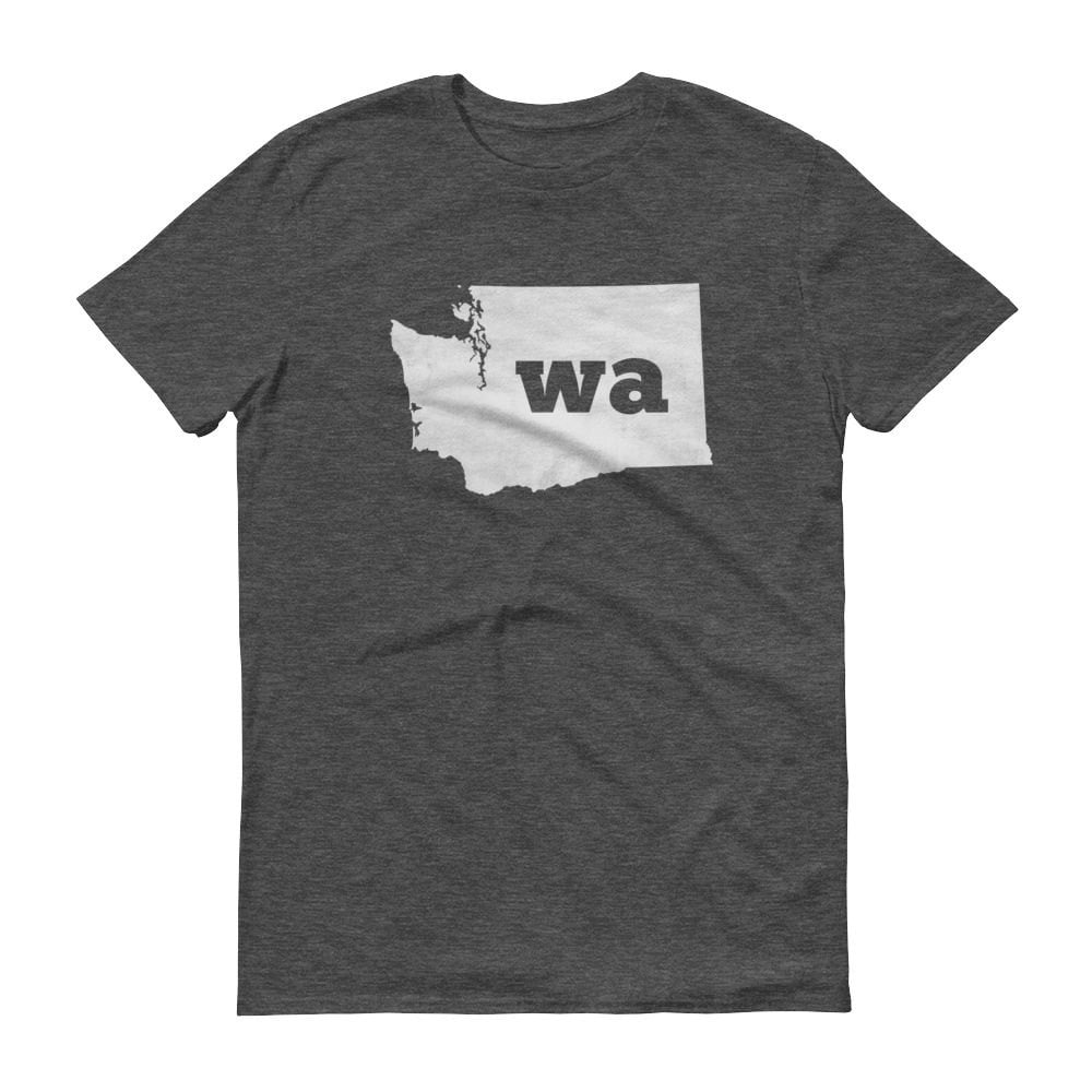 Washington Tshirt, Washington, Shirt, Wa State, Washington-T-Stück, Zustand Stolz, Geschenke, Karte, T-Shirt, T-Stück von ModernMapArt