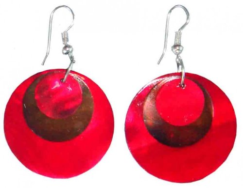 Ohrringe aus Muscheln von Modeschmuck Bali (Indonesien)