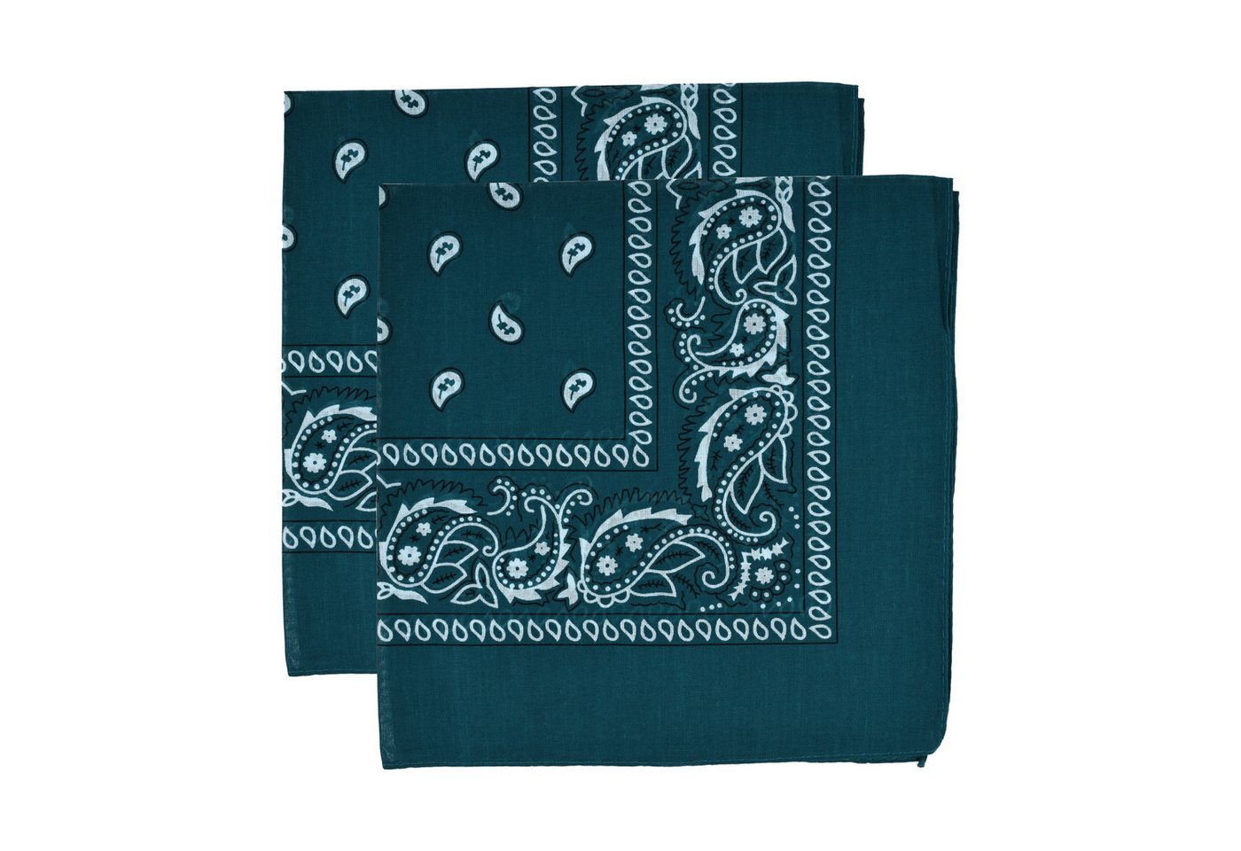 Modescout Stadler Bandana 2er-Pack Bandanas – Vielseitig, stylisch und hochwertig, (Spar-Set, 2er Pack), 100 % Baumwolle von Modescout Stadler