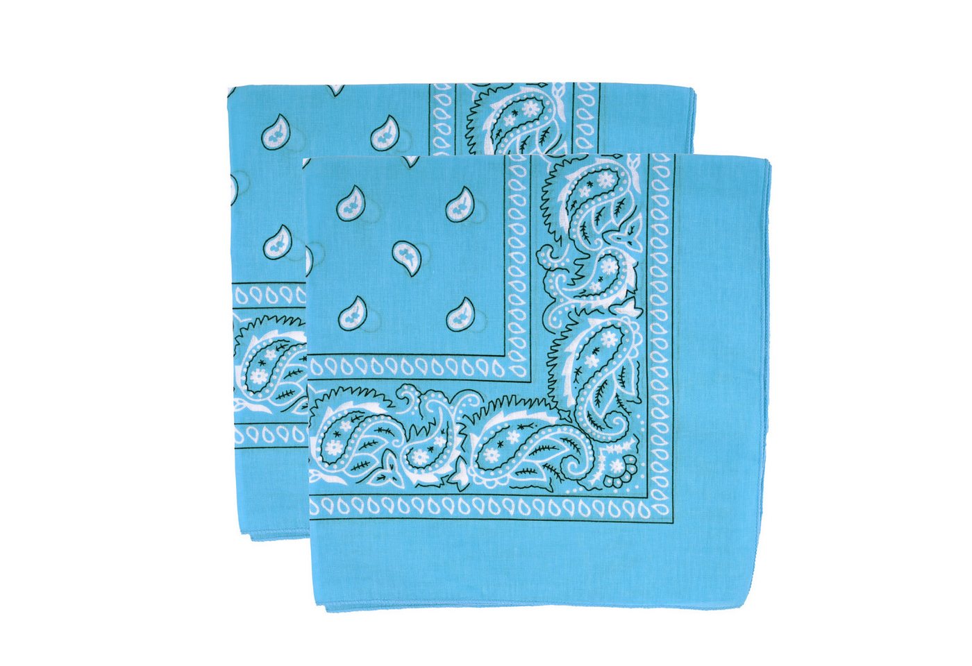 Modescout Stadler Bandana 2er-Pack Bandanas – Vielseitig, stylisch und hochwertig, (Spar-Set, 2er Pack), 100 % Baumwolle von Modescout Stadler