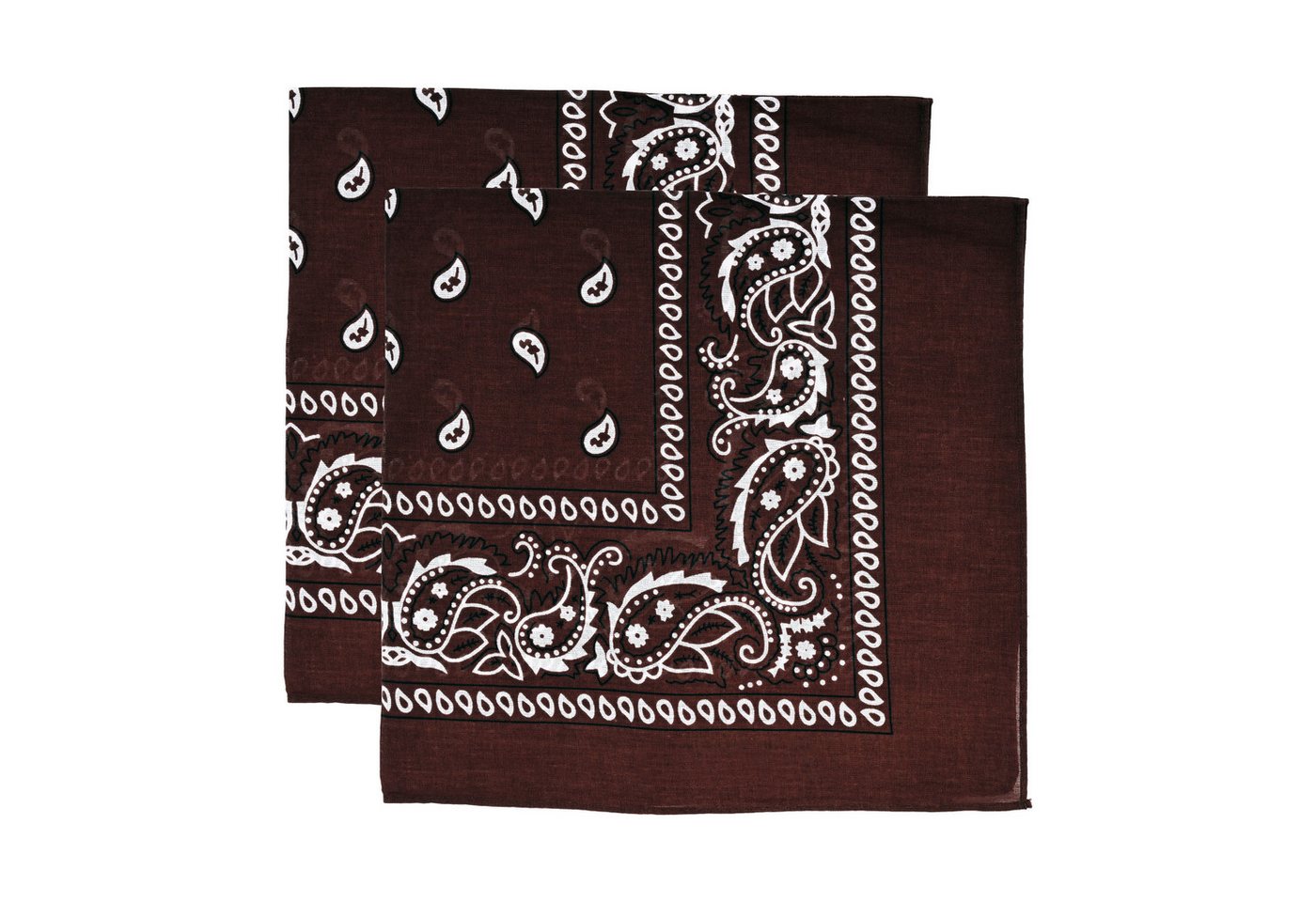 Modescout Stadler Bandana 2er-Pack Bandanas – Vielseitig, stylisch und hochwertig, (Spar-Set, 2er Pack), 100 % Baumwolle von Modescout Stadler