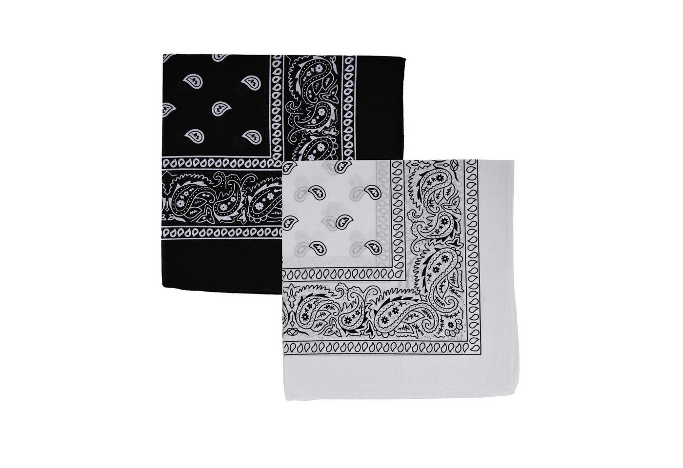 Modescout Stadler Bandana 2er-Pack Bandanas – Vielseitig, stylisch und hochwertig, (Spar-Set, 2er Pack), 100 % Baumwolle von Modescout Stadler