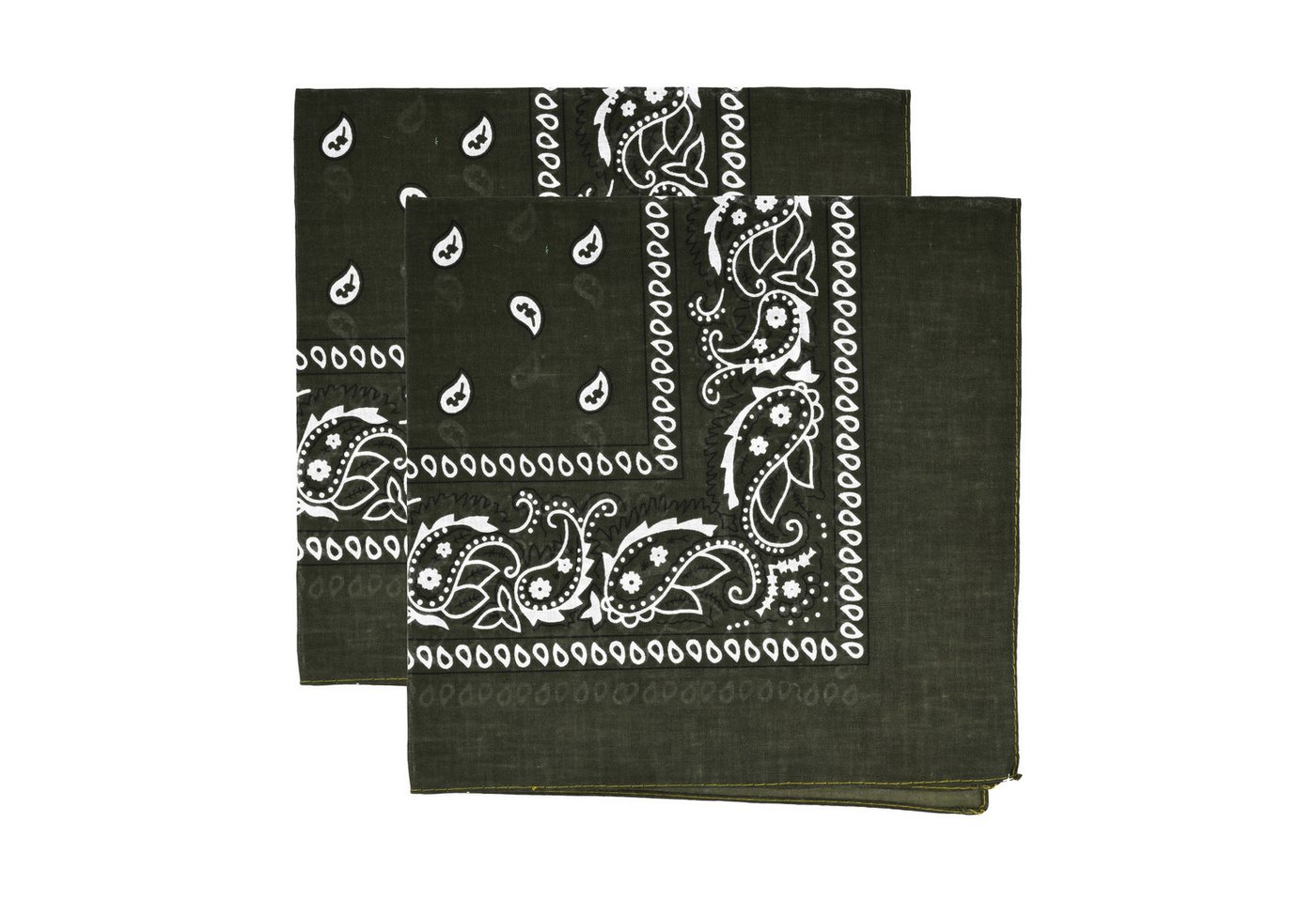 Modescout Stadler Bandana 2er-Pack Bandanas – Vielseitig, stylisch und hochwertig, (Spar-Set, 2er Pack), 100 % Baumwolle von Modescout Stadler