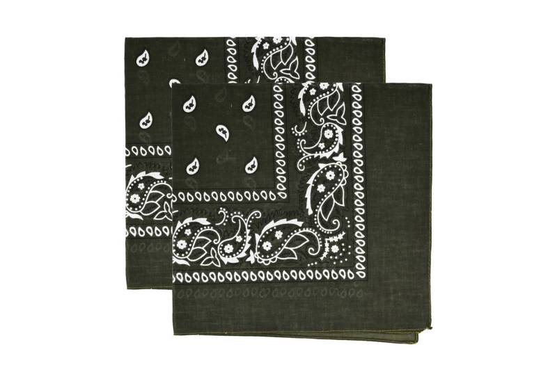 Modescout Stadler Bandana 2er-Pack Bandanas – Vielseitig, stylisch und hochwertig, (Spar-Set, 2er Pack), 100 % Baumwolle von Modescout Stadler