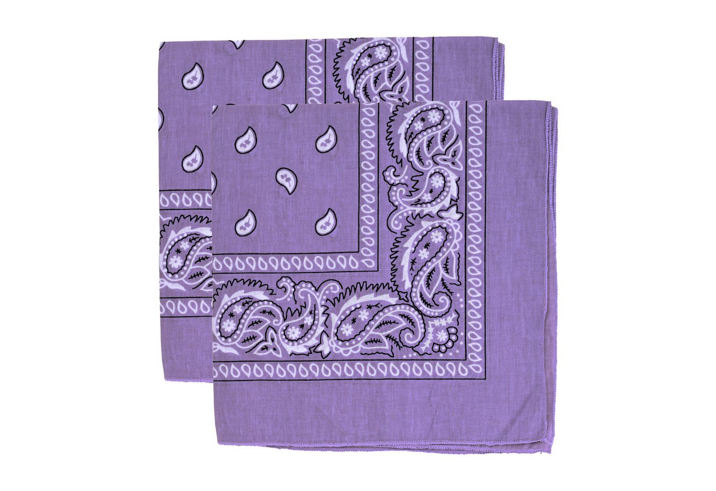 Modescout Stadler Bandana 2er-Pack Bandanas – Vielseitig, stylisch und hochwertig, (Spar-Set, 2er Pack), 100 % Baumwolle von Modescout Stadler