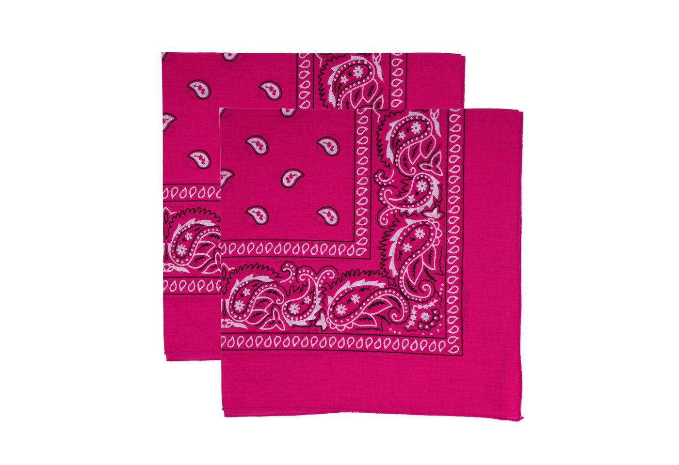 Modescout Stadler Bandana 2er-Pack Bandanas – Vielseitig, stylisch und hochwertig, (Spar-Set, 2er Pack), 100 % Baumwolle von Modescout Stadler