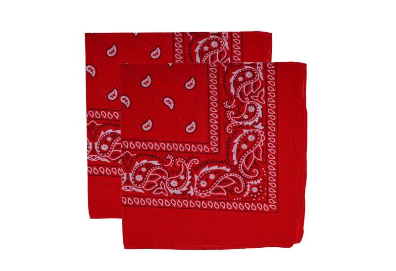 Modescout Stadler Bandana 2er-Pack Bandanas – Vielseitig, stylisch und hochwertig, (Spar-Set, 2er Pack), 100 % Baumwolle von Modescout Stadler