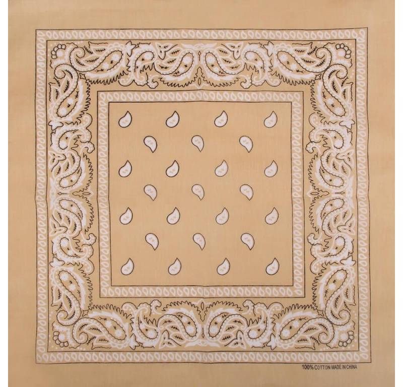 Modescout Stadler Bandana Bandana Paisley (3er Pack) 55x55 cm – Baumwolle Kopftuch Halstuch, (Spar-Set, 3er Set), Weich, atmungsaktiv und hautfreundlich von Modescout Stadler