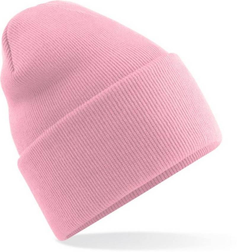 Modescout Stadler Beanie Wintermütze Strickmütze mit langem Umschlag mit 50% recyceltes Polyester, angenehmer Tragekomfort von Modescout Stadler