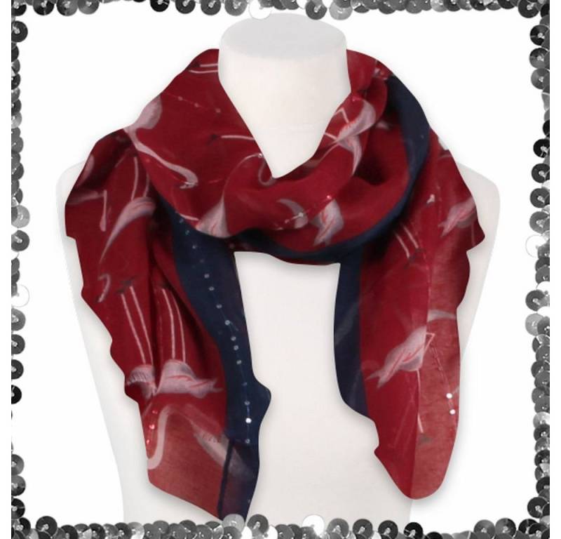 Modescout Stadler Modeschal Damen Schal mit Pailletten Flamingos Modeschal Frühjahr Sommer, Modisch Soft Touch Modescout Stadler Modeschal Damen Schal mit Pailletten Flamingos Modeschal Frühjahr Sommer, Modisch Soft Touch von Modescout Stadler