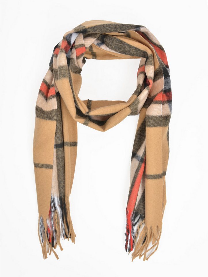 Modescout Stadler Modeschal Hochwertiger Herren-Schal im klassischen Karodesign, Weich auf der Haut, kein Kratzen von Modescout Stadler