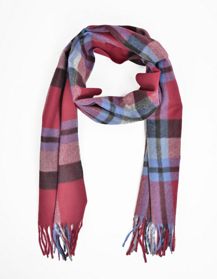 Modescout Stadler Modeschal Hochwertiger Herren-Schal im klassischen Karodesign, Weich auf der Haut, kein Kratzen von Modescout Stadler