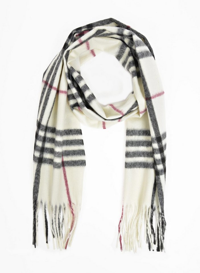 Modescout Stadler Modeschal Hochwertiger Herren-Schal im klassischen Karodesign, Weich auf der Haut, kein Kratzen von Modescout Stadler