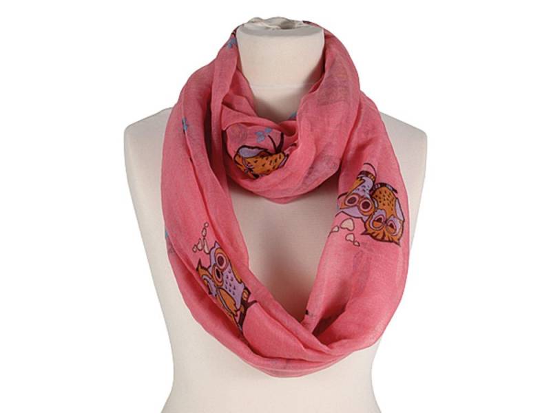 Modescout Stadler Loop Loop Damen Schal Eule, angenehm weicher Griff von Modescout Stadler