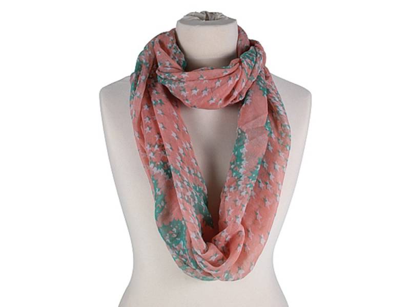Modescout Stadler Modeschal Loop Damen Schal Sterne Scarf, angenehm weicher Griff von Modescout Stadler
