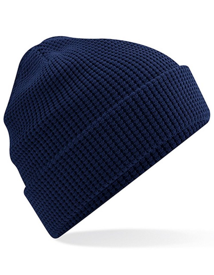 Modescout Stadler Strickmütze Cooler Winter Beanie mit Waffelstrick Bio-Baumwolle von Modescout Stadler