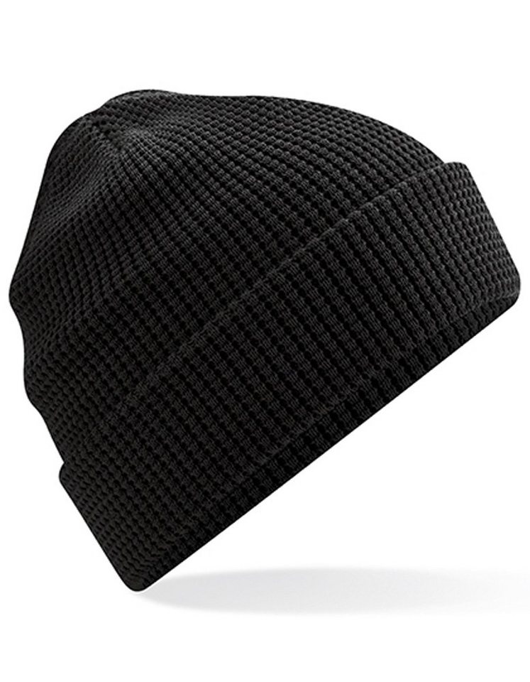 Modescout Stadler Strickmütze Cooler Winter Beanie mit Waffelstrick Bio-Baumwolle von Modescout Stadler