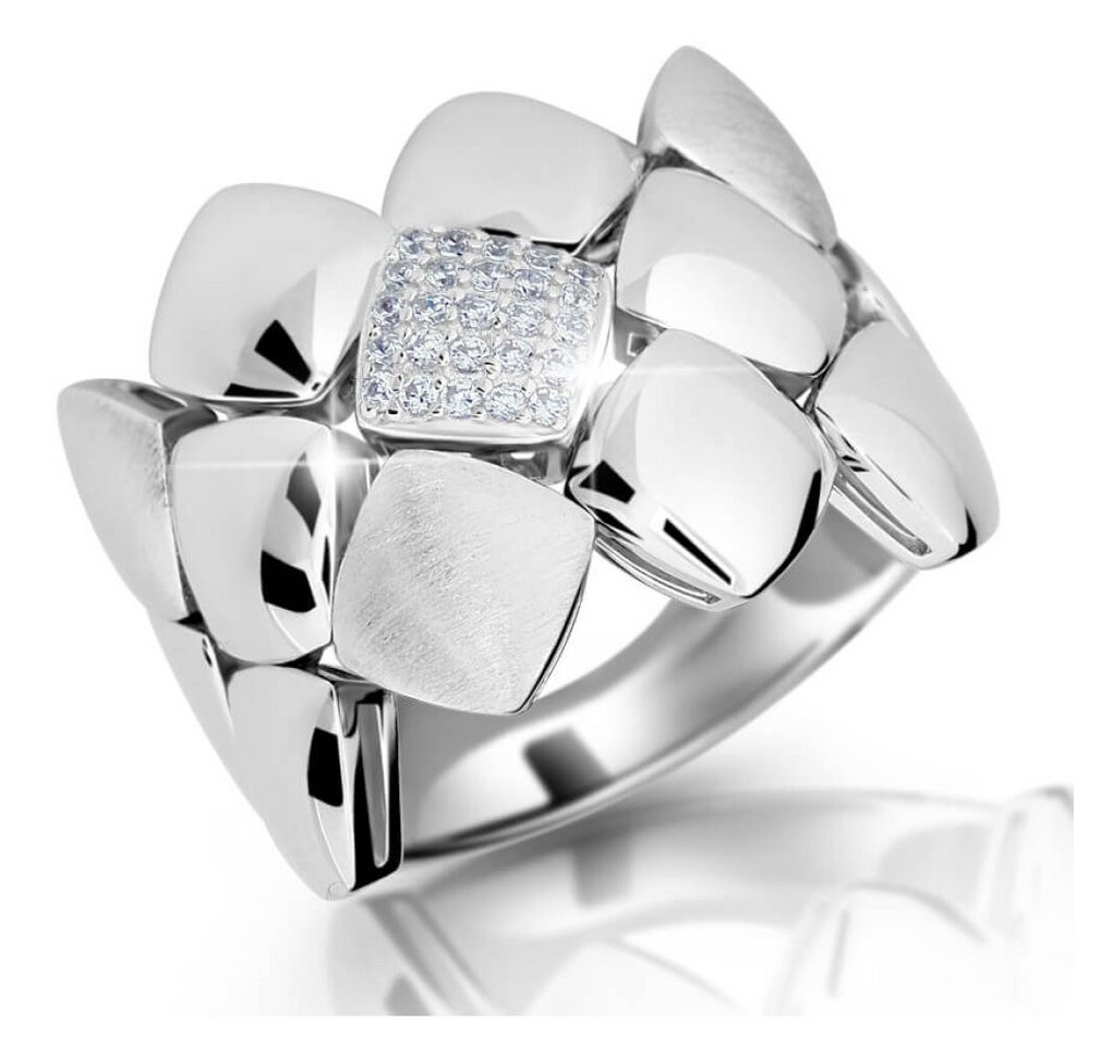 Modesi Fingerring Entwerfen Sie einen Ring aus Silber M13045 - Schaltung: 56 mm von Modesi