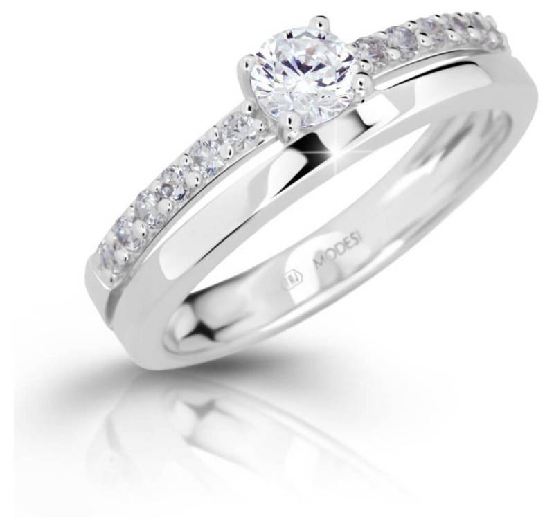 Modesi Fingerring String ring with zircons M11102 - Circuit: 50 mm von Modesi