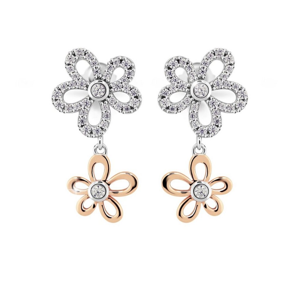 Modesi Ohrring-Set Earrings J219CZ-R von Modesi