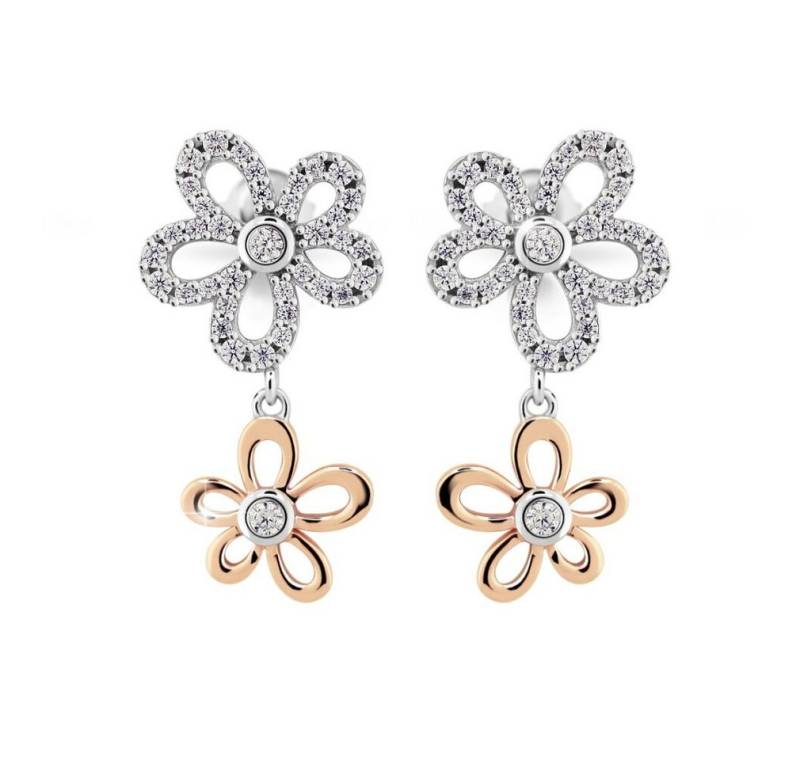 Modesi Ohrring-Set Earrings J219CZ-R von Modesi