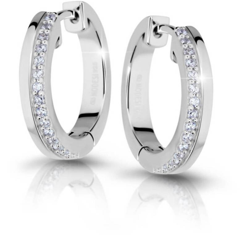 Modesi Ohrring-Set Silver earrings with cubic zirconia M23040 von Modesi