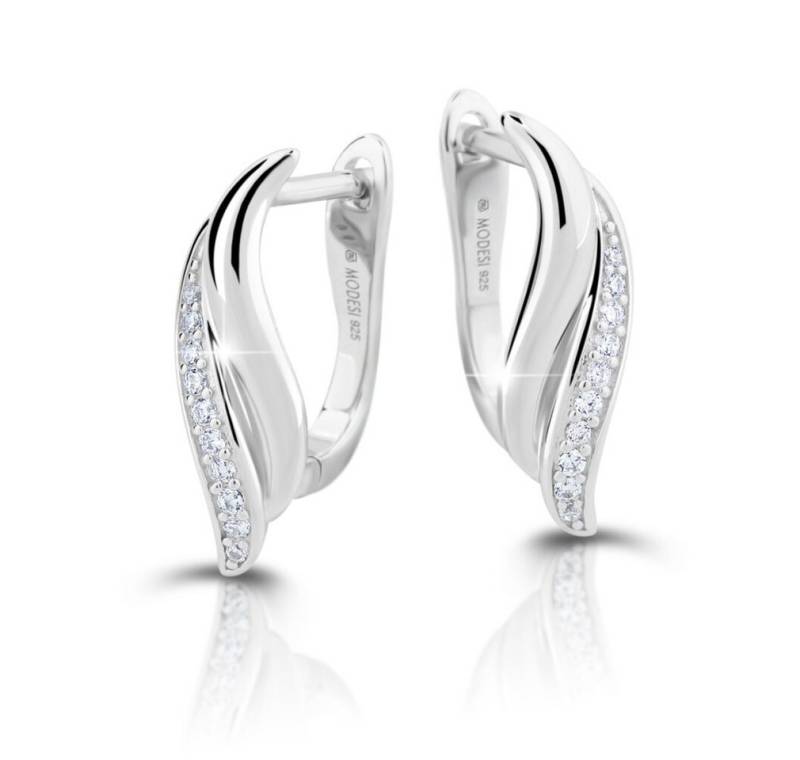 Modesi Ohrring-Set Unmistakable silver earrings with zircons M23080 von Modesi